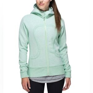 Lululemon Scuba Hoodie II Heathered Toothpaste / Toothpaste Size 8